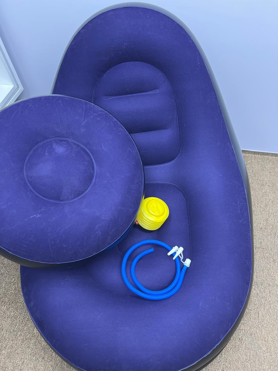 Inflatable Sofa Chair with Footrest