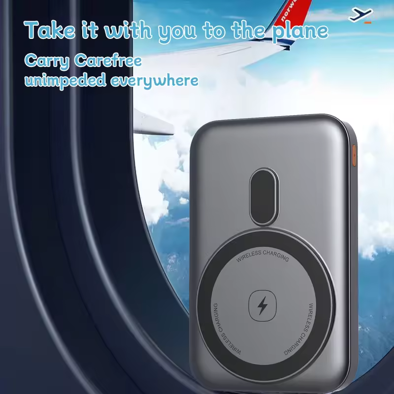 Magnetic Wireless Power Bank 10000mAh | Fast Charging for iPhone