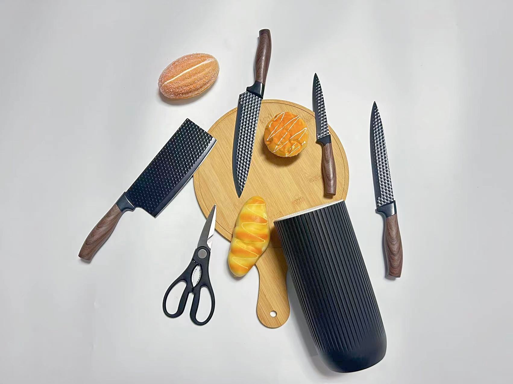 9 Pics Kitchen Knife Set