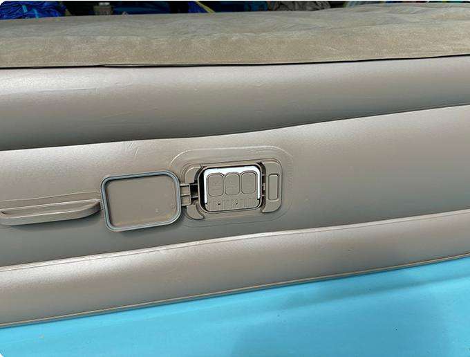 Air Mattress with Built-in Pump - Single