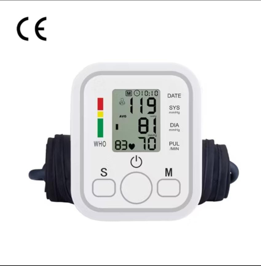 Blood Pressure Monitor | BP Apparatus With USB Power Supply | BP Monitor without Audio Voice Support | Digital Blood Pressure Monitor