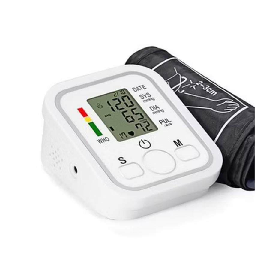 Blood Pressure Monitor | BP Apparatus With USB Power Supply | BP Monitor without Audio Voice Support | Digital Blood Pressure Monitor