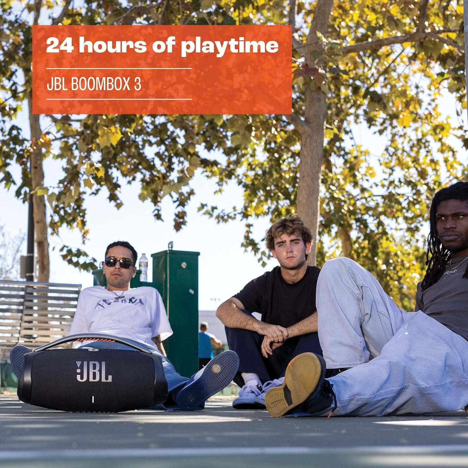 JBL Boombox 3 Portable Bluetooth Speaker – Powerful Bass & 24H Playtime