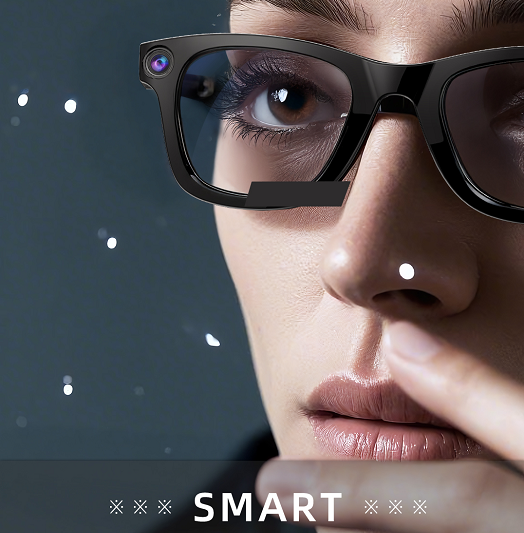 Aimb-G1 Smart Glasses with 8MP Pixels Video & AI Real-Time Translation Functions Local Storage Recording