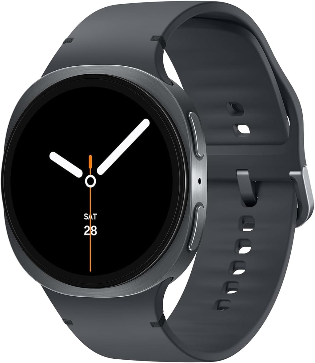 Samsung Galaxy Watch8 Graphite, LTE, 40mm Smartwatch, Everyday Health Coach, Cushion Design, Dynamic Lug System, 3nm Processor, Sleep Coaching, Running Coach (International Version)